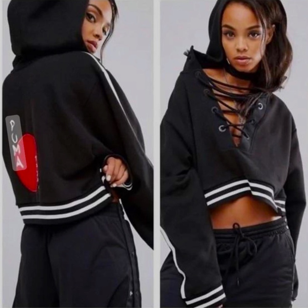 Fenty Puma by Rihanna Rising Sun Lacing Sweatshirt